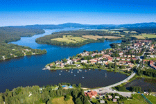 Camping Frymburk aan het Lipno meer