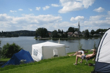 Camping Frymburk aan het Lipno meer